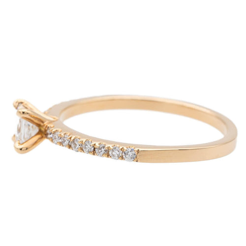 Bague 53 Bague Solitaire Or rose Diamant 58 Facettes 578722RV