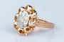 Bague 53 Bague en or rose 18 cts 58 Facettes BGROSDCC879