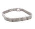 Bracelet Bracelet en or blanc massif serti de diamants 58 Facettes
