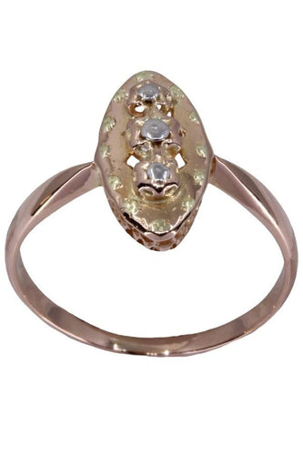 Bague BAGUE MARQUISE NAPOLÉON III 58 Facettes 080991