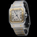 Montre Cartier Montre Santos De Cartier Galbee 58 Facettes MT40292