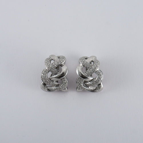 Boucles d'oreilles Boucles d oreille Clip Diamants 58 Facettes