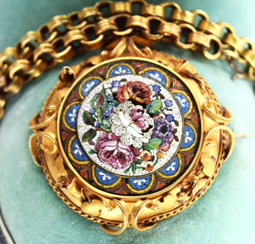 Bracelet Ensemble de micromosaïques en 3 pièces 1850 58 Facettes