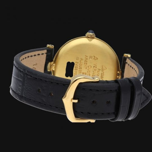 Montre Cartier Montre Must De Cartier Vermeil 58 Facettes MT44837