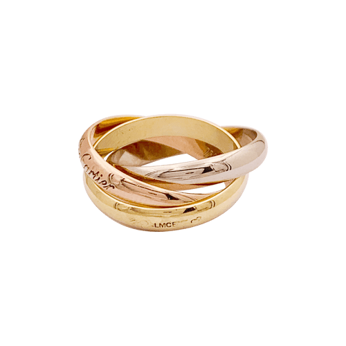 Bague 55 Bague CARTIER Trinity Must, trois ors. 58 Facettes 34532