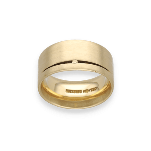 Bague 51 Bague Niessing Fontana – Or Jaune 18k – Diamant 0,02 ct – Taille 51 58 Facettes FB11220