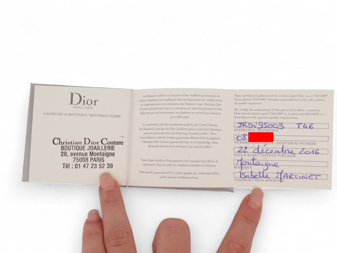 Bague 46 bague CHRISTIAN DIOR bois de rose jbdr95003 t46 or rose 18k 58 Facettes 269686