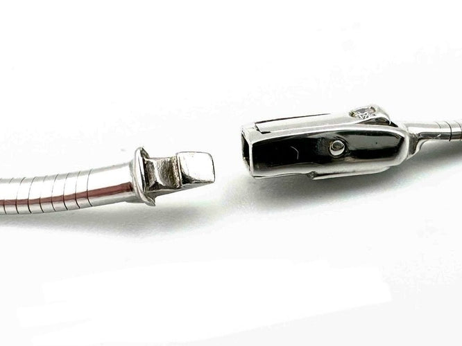 STERN. Ogrlica od belog zlata 18K, akvamarin i dijamanti 