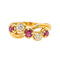 Bague 51.5 Bague Or jaune Rubis, Diamant 58 Facettes 3954560RV