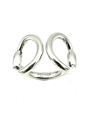 Bague 52 HERMES. Collection "Nausicaa", bague en argent 58 Facettes