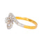 Bague 53 Bague Tourbillon Or blanc, Or jaune Diamant 58 Facettes 4555442CN