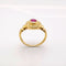Bague 48 Bague or rubis & diamants 58 Facettes