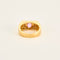 Bague 55.5 Bague or jaune saphir rose diamants 58 Facettes LP1054/12
