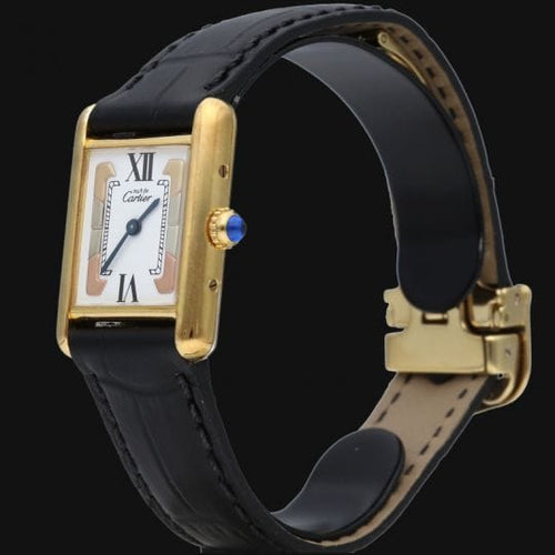 Montre Cartier Montre Tank Vermeil 58 Facettes MT43340