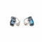 Boucles d'oreilles Pomellato  Boucles d'oreilles  Dormeuses Baby Or blanc Topaze, Saphir 58 Facettes 4343109RV