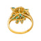 Bague 52 Bague Or jaune Emeraude, Diamant 58 Facettes 4169050CN