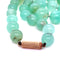 Collier Collier de Perles de Chrysoprase 58 Facettes