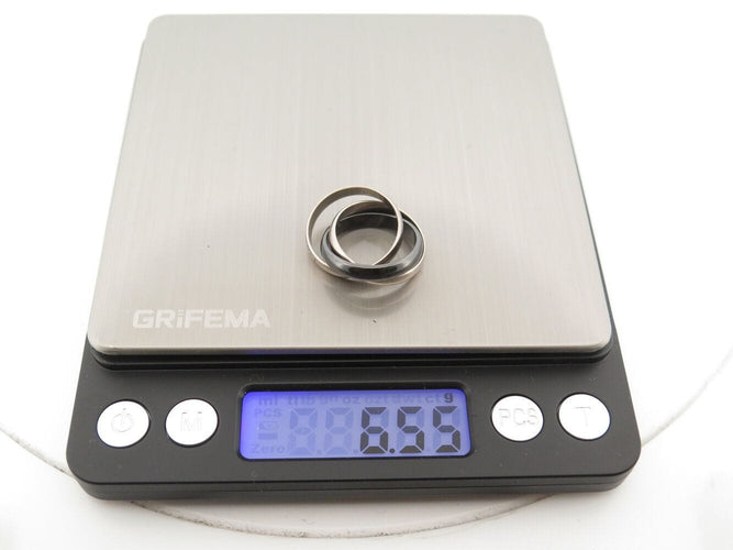 Bague 49 bague CARTIER trinity ceramique classique crb4234100 t49 en or blanc 58 Facettes 271720