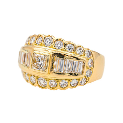 Bague 53 Bague  Or jaune Diamant 58 Facettes 3981322RV