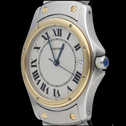 Montre Cartier Montre Santos Ronde 58 Facettes MT42315