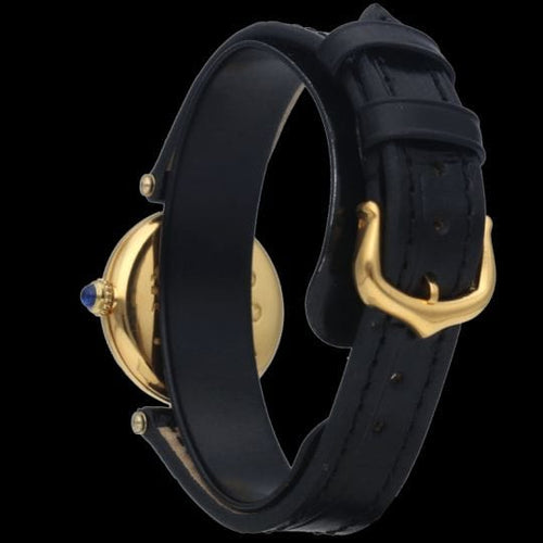 Montre Cartier Montre Must De Cartier Vermeil 58 Facettes MT41268