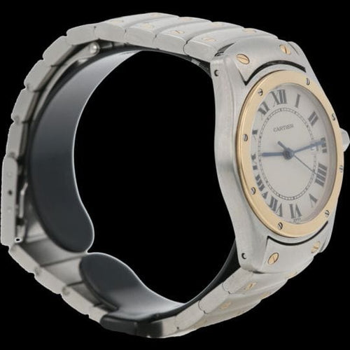 Montre Cartier Montre Santos Ronde 58 Facettes MT42873