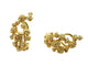 Boucles d'oreilles GILBERT ALBERT. Boucles d'oreilles or jaune 18K 58 Facettes