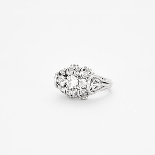 Bague BAGUE DES ANNEES 50 58 Facettes 31300533