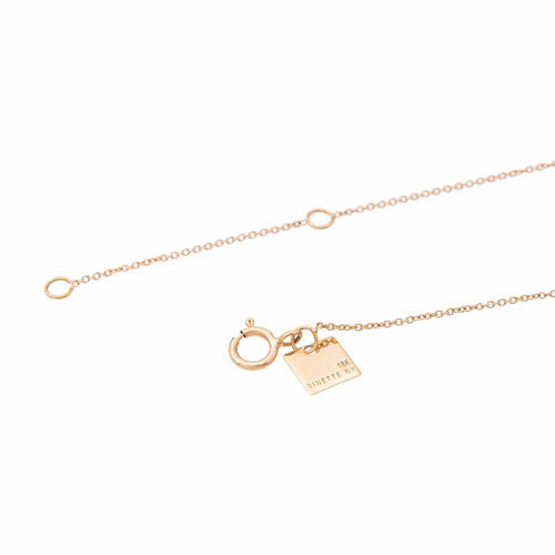 Collier Ginette NY Collier 20 Or rose 58 Facettes 2595548CN