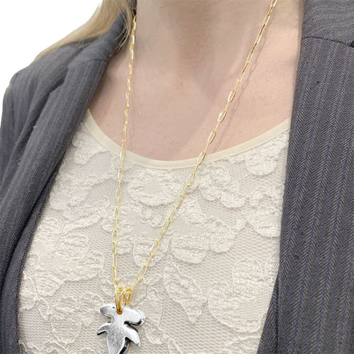 Pendentif Pendentif Zolotas, argent, or jaune. 58 Facettes 35280