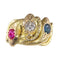 Bague 57 Trois serpents, trois joyaux : un conte d'intrigue victorienne 58 Facettes 22152-0306