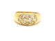 Bague 54 Bague Or jaune Diamant 58 Facettes 851002CN