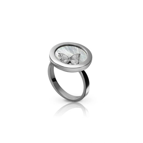 Bague 54 Carrera Y Carrera - Bague Baile de Mariposas 58 Facettes DA1170302