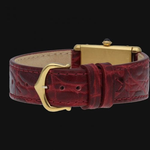 Montre Cartier Montre Tank Vermeil 58 Facettes MT42249