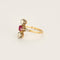 Bague 52 Bague "duchesse"  en or jaune, diamants et rubis 58 Facettes VAN0454