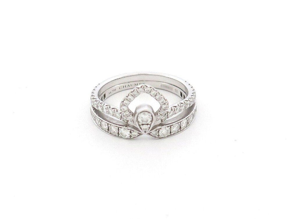 ring CHAUMET josephine diptyque in witgouden diamanten