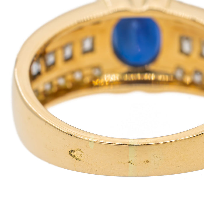 OJ Perrin Ring Yellow gold Sapphire