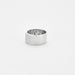 Bague 50 Bague ruban or blanc pavage diamants 58 Facettes