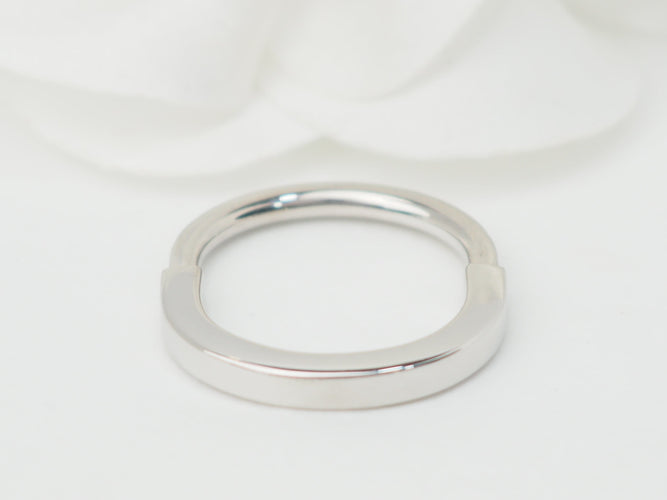 Bague 54 Bague Tiffany & Co en or blanc et diamants 58 Facettes 33130