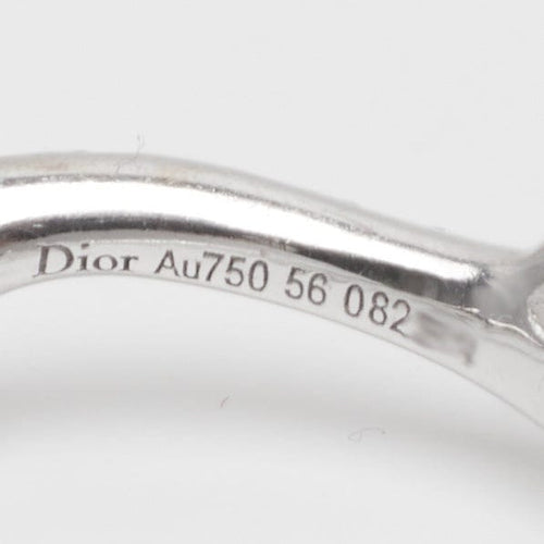 Bague 56 DIOR - Bague Bois de rose en or blanc et diamants 58 Facettes
