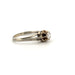 Bague 58 Solitaire or blanc diamant 58 Facettes 98-GS35113