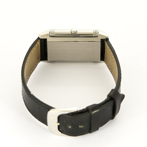 Horloge Jaeger Lecoultre Model Reverso klassiek in staal 58 Facettes