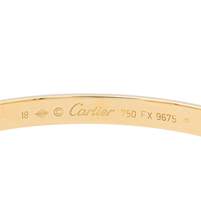 Bracelet Cartier Bracelet Jonc Love Or jaune 58 Facettes 3378907CN