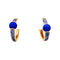 Boucles d'oreilles Boucles d'oreilles Pomellato, "M'ama non M'ama", or rose, pierres de couleurs. 58 Facettes 34054