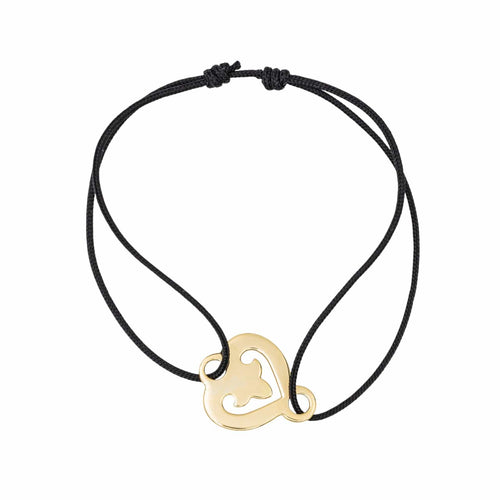 Bracelet O.J. Perrin Bracelet Coeur Légendes Or jaune 58 Facettes 3697041CN