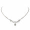 Collier Collier Feuille Or blanc Diamant 58 Facettes 3132893RV