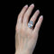 Bague 52 Bague aigue-marine or rose vintage 58 Facettes 25-130