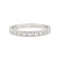 Bague 53 Alliance Boucheron "Beloved" platine, diamants. 58 Facettes 33653