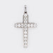 Pendentif Pendentif Croix Art Déco Diamants 58 Facettes