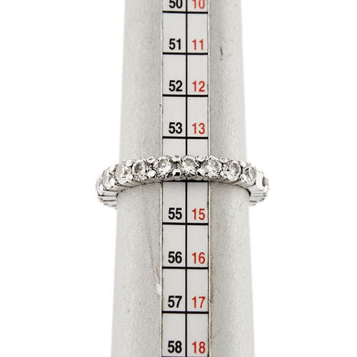 Bague 54 Alliance américaine diamants 2,10 ct 58 Facettes 37140